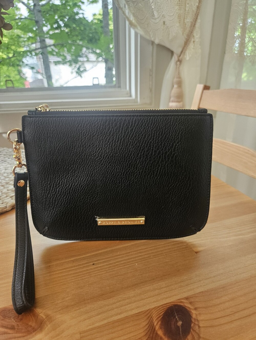Poppy and Peonies Wristlet Clutch